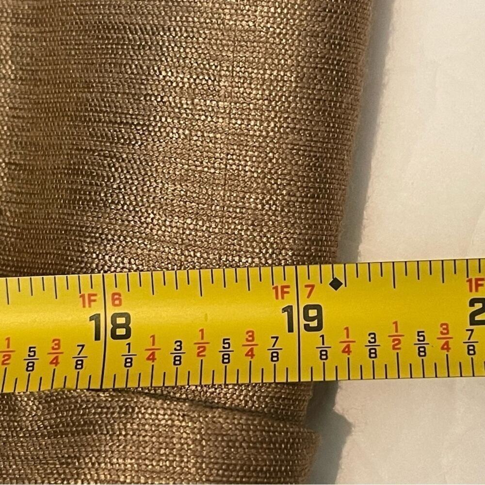 BIGIO Collection Metallic Gold Sleeveless Dress NWOT Size 10 - Picture 12 of 13
